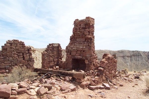 Ruins of original museum